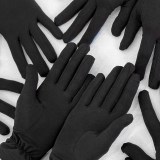 Перчатки для официантов черные